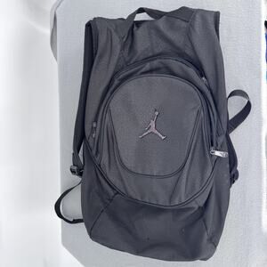 Jordan Backpack Mens Large Black Jumpman Laptop Padded Straps Sports Travel Bag